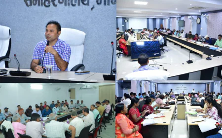 डीएम ने की बीएलओ एवं बीएलओ सुपरवाइजर के कार्यों की समीक्षा