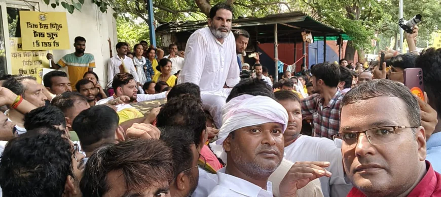 जनसुराजिओं पर बर्बरतापूर्ण लाठीचार्ज