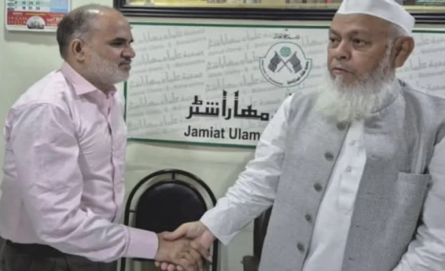 جیل میں حافظ بننے والے احتشام صدیقی کی جمیعۃ دفتر آمد ،تنظیم کا شکریہ ادا کیا