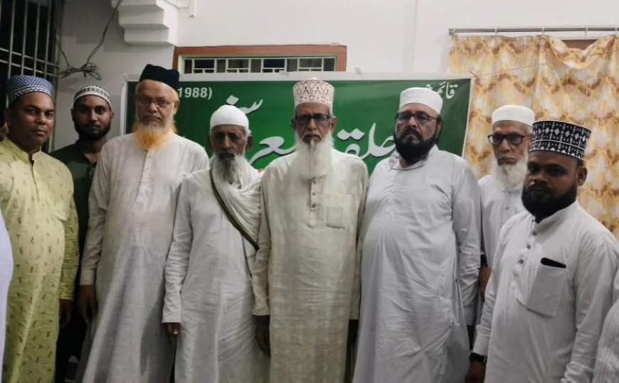 حلقہ شعر و سخن فتح پور کے زیر اہتمام منقبتی نشست کا انعقا