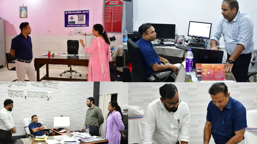 *जिला निर्वाचन पदाधिकारी ने विशेष गहन पुनरीक्षण कार्य का किया निरीक्षण*
