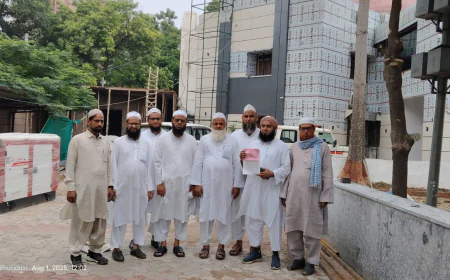 *جمعیتہ علماء ہند شہر لونی نےہوٹلوں پر پابندی کے خلاف کی کمشنر سے ملاقات*