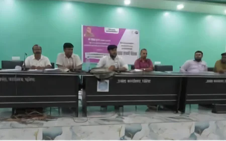 धोरैया या में बीएलओ के साथ बीडीओ अरविंद कुमार ने की बैठक, दिए विशेष दिशा-निर्देश