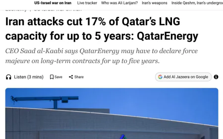 कतर की गैस फील्ड तबाही पर जश्न क्यों?—मध्य पूर्व में बढ़ता खतरनाक तनाव